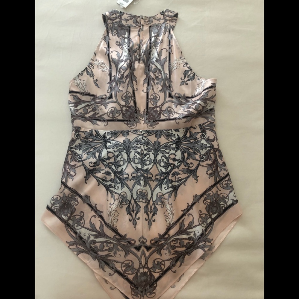 Cache Embellished Handkerchief blouse